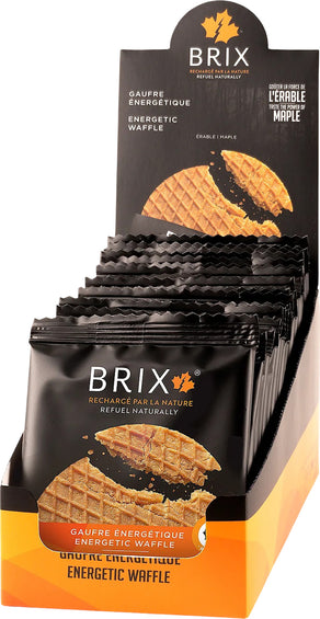 BRIX Gaufre énergétique à l’érable - 24 unités