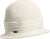 Canadian Hat CLARA CHAPEAU CLOCHE EN LAINE DOUCE - Femme - White