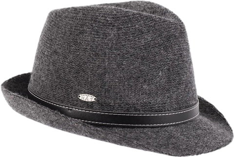 Canadian Hat Fedora de style trilby avec lien en cuir Feline - Unisexe