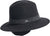 Canadian Hat FERLAND E — CHAPEAU FEDORA SOUPLE AVEC CACHE-OREILLES - Femme - Black