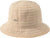 Canadian Hat Chapeau cloche court pliable Carmenia - Unisexe - Beige