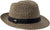 Canadian Hat Fedora trilby avec ruban gros-grain Fulie - Unisexe - Black