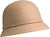 Canadian Hat Carla T - Chapeau cloche pliable en laine - Femme - Taupe