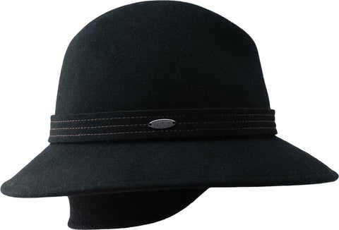 Canadian Hat Chapeau Fedora avec cache-oreilles Floria E - Femme