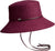 Canadian Hat Bren CS - Grand chapeau bob avec fine jugulaire en cuir - Femme - Bordeaux - Mix