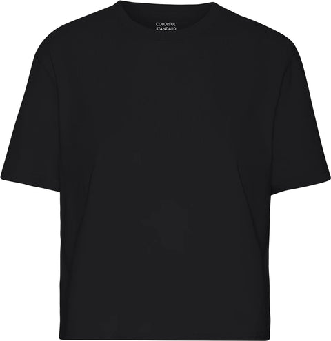 Colorful Standard T-shirt écourté à coupe boxy - Femme