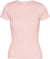 Colorful Standard T-shirt côtelé à manches courtes  - Femme - Faded Pink