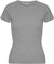 Colorful Standard T-shirt côtelé à manches courtes  - Femme - Heather Grey