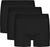 Colorful Standard Boxeurs longs en coton biologique - paquet de 3- Homme - Deep Black