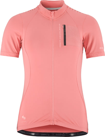 Craft Maillot à manches courtes ADV Gravel - Femme