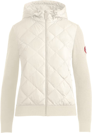 Canada Goose Chandail à capuchon en tricot matelassé Hybridge - Femme
