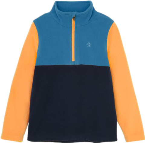 Color Kids Manteau en molleton à couleurs contrastantes - Enfant