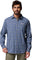Columbia Chemise à manches longues en flanelle Cornell Woods - Homme - Dark Mountain Quad Check