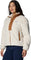 Columbia Manteau à glissière pleine longueur en sherpa Boundless Discovery II - Femme - Chalk - Camel Brown