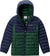 Columbia Manteau à capuchon Powder Lite II - Garçon - Rain Forest - Collegiate Navy