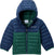 Columbia Manteau à capuchon Powder Lite II - Petit Garçon - Rain Forest - Collegiate Navy