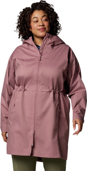 Columbia Manteau de pluie coquille longue grande taille Weekend Adventure II - Femme