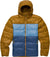 Cotopaxi Manteau à capuche Fuego Max Down - Homme - Bronze and Deep Sea