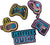 Crocs Breloques Jibbitz pour souliers paquet de 5 Lights Up Neon Gamer - Enfant - Light Up Neon Gamer