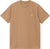 Carhartt Work In Progress T-shirt à manches courtes Chase - Homme - Dusty H Brown - Gold