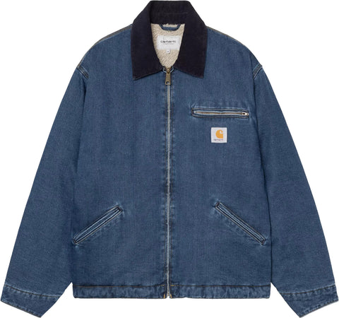 Carhartt Work In Progress Manteau en denim OG Detroit - Homme