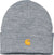 Carhartt Work In Progress Tuque Chase - Homme - Grey Heather - Gold
