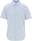 Calvin Klein Chemise boutonnée ajustée en coton extensible - Homme - Niagra Mist