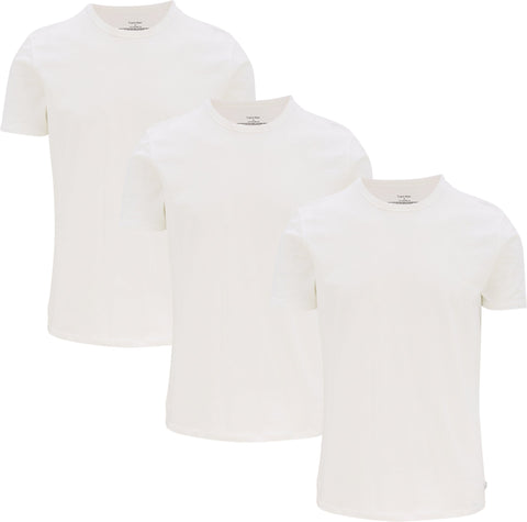 Calvin Klein T-shirt à col rond et manches courtes en coton extensible - Lot de 3 - Homme