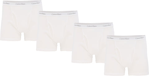 Calvin Klein Boxeurs longs en coton Classics - Lot de 4 - Homme