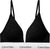 Calvin Klein Brassière triangulaire légèrement doublée en coton moderne - Femme - Black