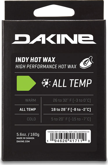 Dakine Cire chaude Indy All Temperature 160g