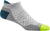 Darn Tough Chaussette de course Run No Show Tab sans Coussin - Homme - Gray