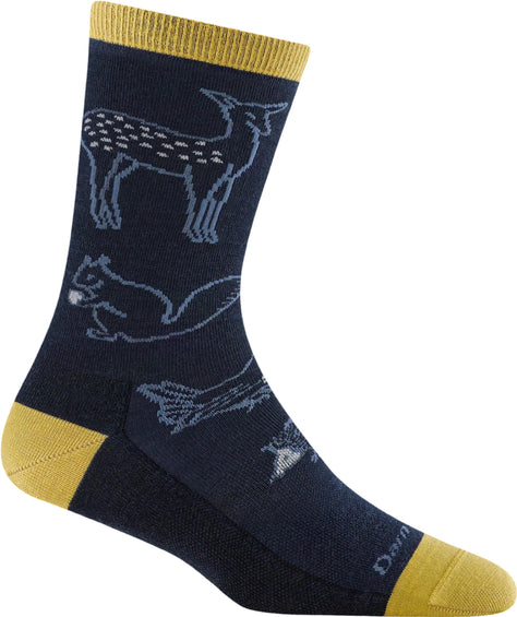 Darn Tough Chaussettes Woodland Creatures Crew Light - Femme