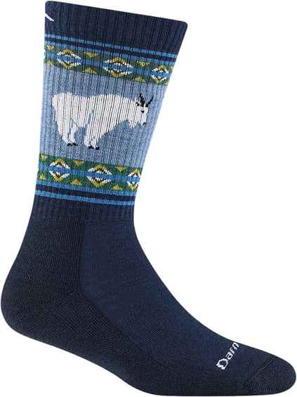 Darn Tough Chaussettes de randonnée mi-hautes à coussin ciblé Vanna Grizzle - Femme