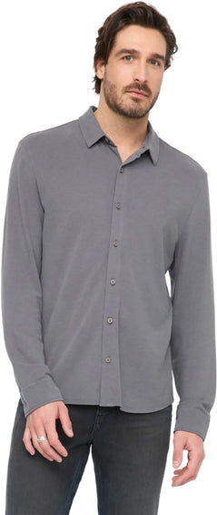 Duer Chemise boutonnée en tricot piqué Air Flow - Homme