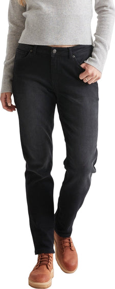 Duer Jean Girlfriend en denim Fireside - Femme