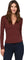 Duer Chemise ajustée à manches longues en coton pima côtelé - Femme - Rich Maroon