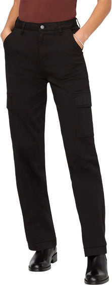 Duer Pantalon cargo taille haute LuxTwill - Femme