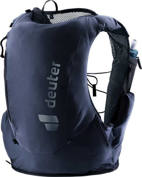 Deuter Veste d'hydratation de course sur sentier avec flasques Traick 9L - Moyen - Homme