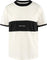 District Vision T-shirt en coton Japonais Ringer - Unisexe - Vintage White - Black