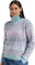 Dale of Norway Chandail Highland - Femme - Sea Blue Pink Ombre