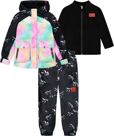 Deux par Deux Ensemble 3 en 1 - Petite Fille