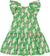 Deux par Deux Robe imprimée avec manches à volants - Petite fille - Printed Birds