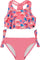 Deux par Deux Maillot de bain deux-pièces imprimé - Petite fille - Printed Pink Flamingos