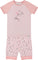 Deux par Deux Ensemble de pyjama short deux pièces en coton biologique - Bébé Fille - Printed Pastel Fields