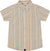 Deux par Deux Chemise à manches courtes boutonnée à carreaux - Petit garçon - Plaid Sand - Blue