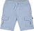 Deux par Deux Short en éponge française avec poches cargo - Petit garçon - Celestial Blue