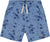 Deux par Deux Short en chambray imprimé - Grand garçon - Printed Island Landscape