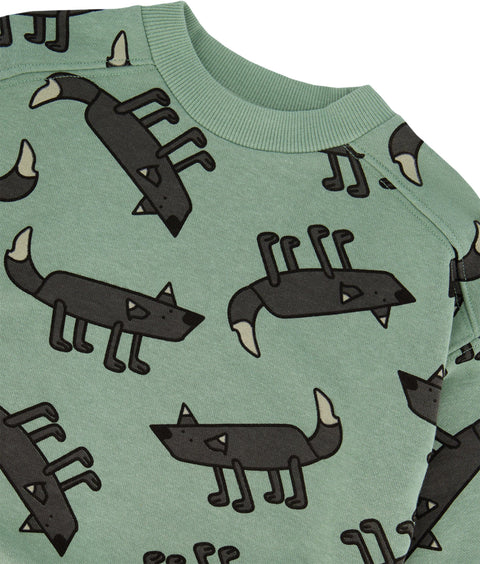 Deux par Deux Chandail en molleton en éponge française - Petit garçon