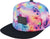 Deux par Deux Casquette imprimée - Fille - Printed Rainbow Flowers